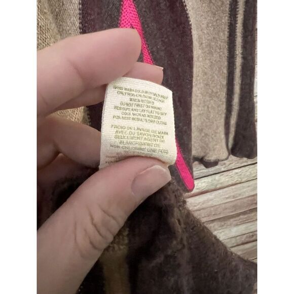 Free People Wool Blend Knit Mixed Media Tank Tunic Boho Small - Picture 6 of 8